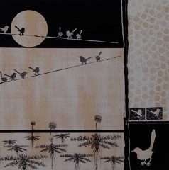Wrens on a Wire (24